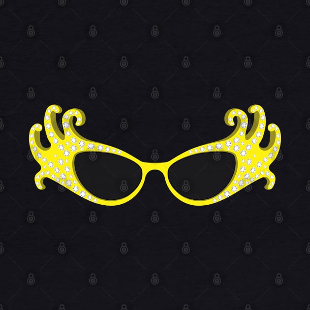 Yellow Glasses Edna by Fashion Sitejob